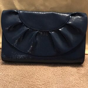 Baekgaard navy clutch